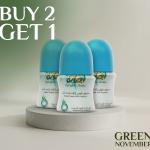 Odorless Deodorant Roll-On X3